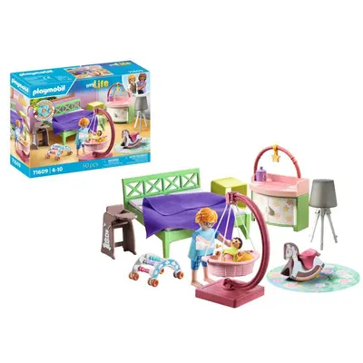 Playmobil - Dormitor cu colt de joaca pentru bebelusi ARTPM71609