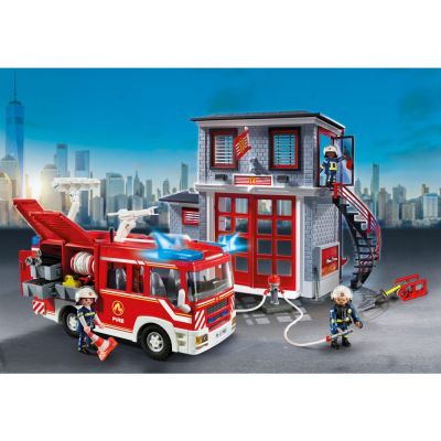 Playmobil - Set interventia pompierilor ARTPM71603
