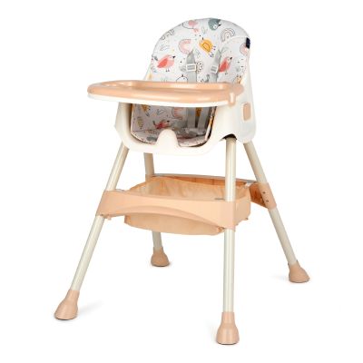 Scaun de masa 2 in 1 Juju Eat&Smile, Birds JUJJU1027-Birds