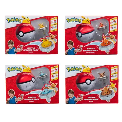 Pokemon - Set de joaca Battle Spinner cu figurina, diverse modele BKFPKW4397