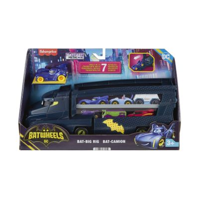 FISHER PRICE BATWHEELS CAMIONUL BAT BIG RIG VIVMTHMX07