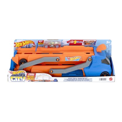 HOT WHEELS CITY CAMION TRANSPORTER VIVMTHYT83
