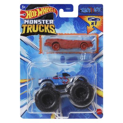 HOT WHEELS MONSTER TRUCK SI MASINUTA METALICA RACE ACE VIVMTGRH81_HWN38