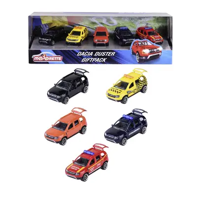 MAJORETTE DACIA DUSTER SET 5 MASINUTE SCARA 1:64 VIV212053167SRO