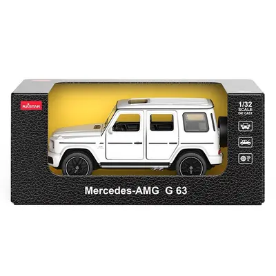 MASINUTA METALICA MERCEDED BENZ AMG G63 ALB SCARA 1 LA 32 VIVRas64110_Alb
