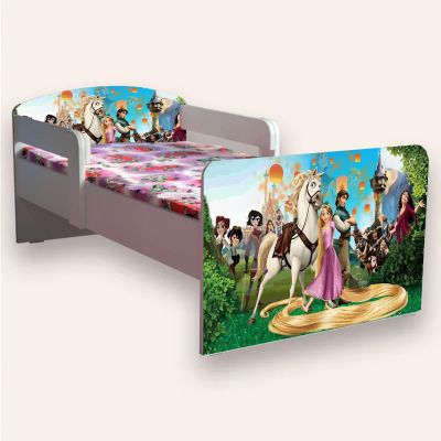 Pat fete Rapunzel Mic 2-8 Ani Cu Manere Varianta fara Saltea Cmg49440855687508