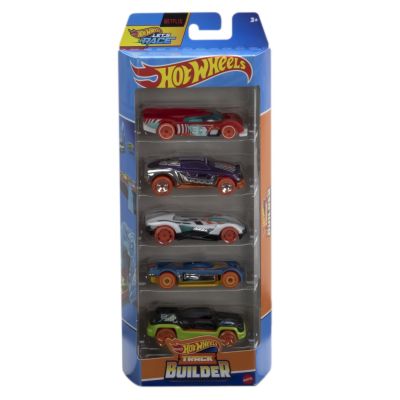 SET 5 MASINI HOT WHEELS CU DESIGN TRACK BUILDER VIVMT1806_HTV52