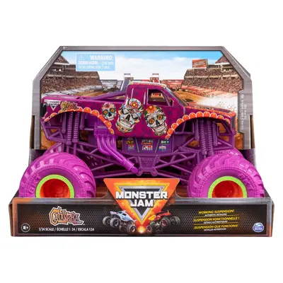 MONSTER JAM MASINUTA METALICA CALAVERA SCARA 1:24 VIV6056371_20143046