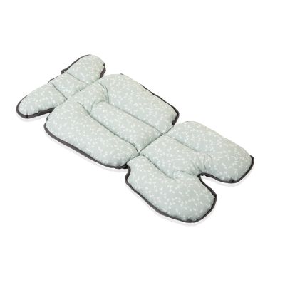 Saltea cu doua fete pentru carucior si scaun de masa BabyJem Verde JEMbj_5075