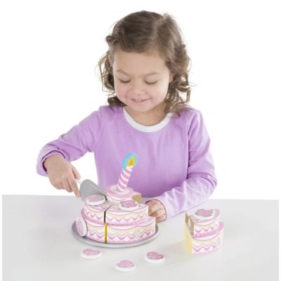 Tort din lemn etajat Melissa & Doug SUP14069M