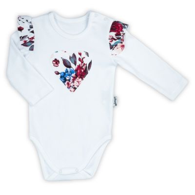 Body cu maneca lunga bumbac 100% (180099) Colectia "Kate" 2021 Marimea 92 PMICNICOL-180099-92