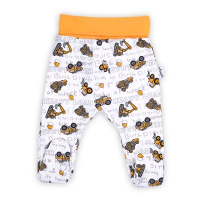 Pantalon 100% (181009) Colectia "Big Trucks" 2021 Alb Marimea 80 PMICNICOL-181009-80