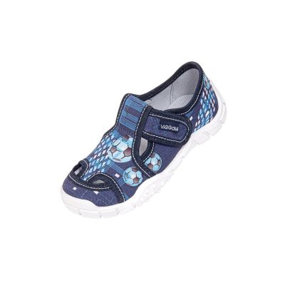 Pantofi cu interior de bumbac pentru baieti Vi-GGa-Mi Adas Albastru mar. 36 PMICVGM.64ADAS.36