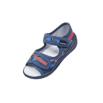 Sandalute cu brant de piele pentru baieti Vi-GGa-Mi Darus Imprimeu marimea 27 PMICVGM.55DARUS.27