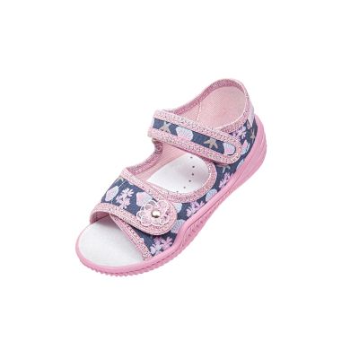 Sandalute cu interior de bumbac si brant de piele Vi-GGa-Mi Arielka Imprimeu marimea 27 PMICVGM.21ARIELKA.27