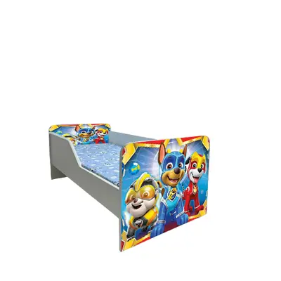 Pat Copii Paw Patrol Space Model Sleepy 2-6 ani Cu Saltea SafeNest 130x60 Cm  Ptv6664