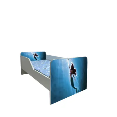 Pat Copii Ariel 2 Model Sleepy 2-6 ani Cu Saltea SafeNest 130x60 Cm  Ptv5773