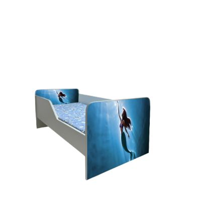 Pat Copii Ariel 2 Model Sleepy 2-16 ani Cu Saltea Inclusa 180x80 Cm  Ptv5798