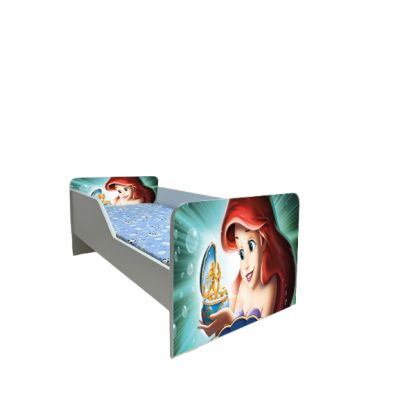 Pat Copii Ariel 3 Model Sleepy 2-6 ani Cu Saltea Inclusa 130x60 Cm  Ptv5803