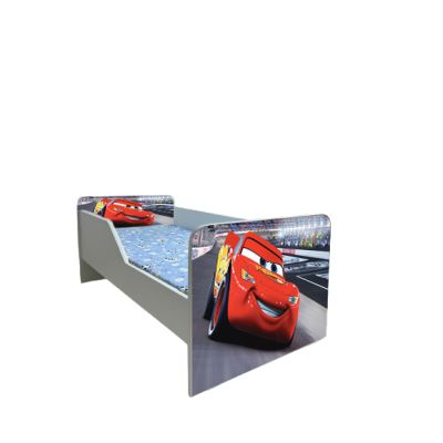 Pat Copii Cars Model Sleepy 2-8 ani Cu Saltea Inclusa 140x70 Cm  Ptv5911