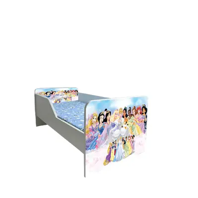 Pat Copii Princess Model Sleepy 2-16 ani Cu Saltea SafeNest 180x80 Cm  Ptv6207