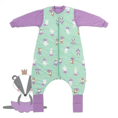 Sac de dormit cu picioruse si maneca lunga detasabila Ballerina 120 cm + manseta 1.0 Tog BBXCJ275-10FSN