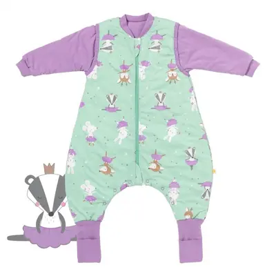 Sac de dormit cu picioruse si maneca lunga detasabila Ballerina 60 cm + manseta 2.5 Tog BBXCJ277-25FSN