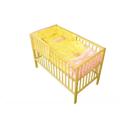 Aparatoare Laterala MyKids Teddy Norisori Roz 140x70 - MYK00003966