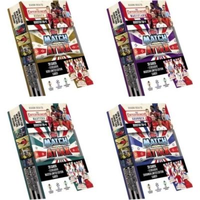 Set cartonase booster tin - topps match attax 24/25