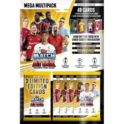 Set cartonase mega multipack - topps match attax 24/25