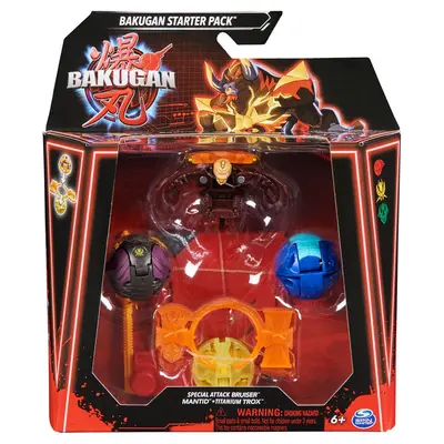BAKUGAN STARTER PACK BRUISER MANTID TITANIUM TROX VIV6066989_20143701