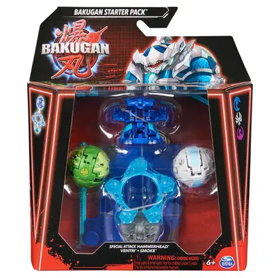 BAKUGAN STARTER PACK HAMMERHEAD VENTRI SMOKE VIV6066989_20143702