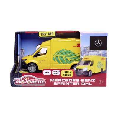 MAJORETTE TRANSPORTOR MERCEDES BENZ DHL VIV213742000