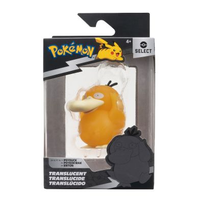 Pokemon - Figurina de actiune Select 7.5 cm, Translucent, Psyduck W6 BKFPKW3930