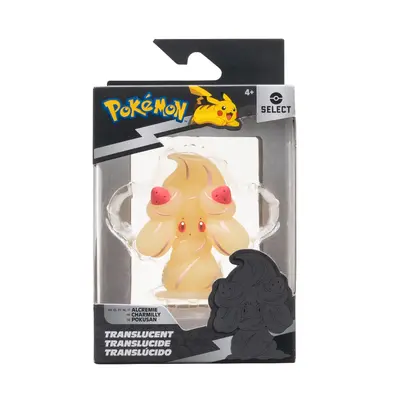 Pokemon - Figurina de actiune Select 7.5 cm, Translucent, Alcremie W6 BKFPKW3931