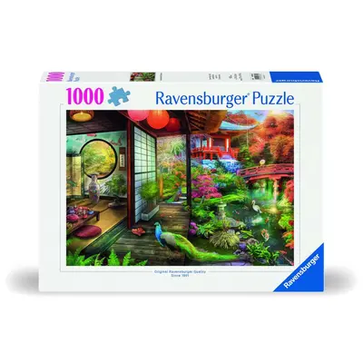 Ravensburger - Puzzle gradina japoneza 1000 piese design nou ARTRVSPA00635