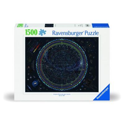 Ravensburger - Puzzle harta universului 1500 piese design nou ARTRVSPA00703