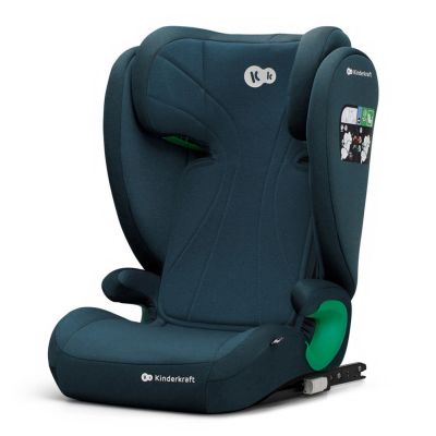 SCAUN AUTO KINDERKRAFT JUNIOR FIX2, I-SIZE 100-150 CM, HARBOR BLUE VIVKCJUFI20BLU0000