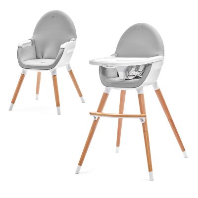 SCAUN DE MASA KINDERKRAFT FINI, 2 IN 1, GREY VIVKKKFINIGRY0000