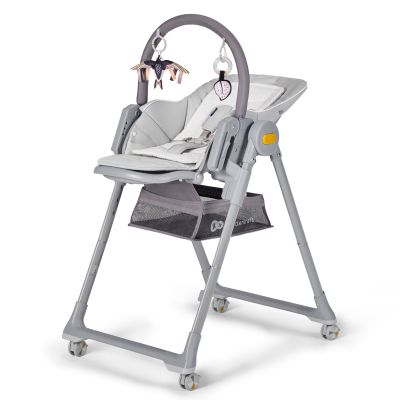 SCAUN DE MASA KINDERKRAFT LASTREE,  2 IN 1, TRANSFORMABIL, GREY VIVKHLAST00GRY0000