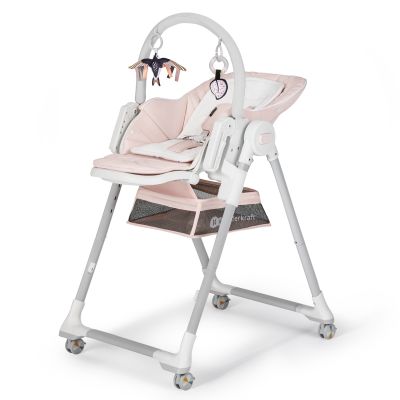 SCAUN DE MASA KINDERKRAFT LASTREE,  2 IN 1, TRANSFORMABIL, PINK VIVKHLAST00PNK0000