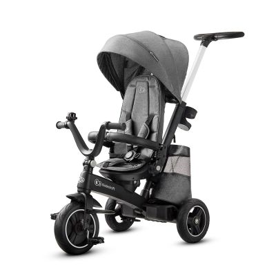 TRICICLETA KINDERKRAFT EASYTWIST, PLATINUM GREY VIVKKRETWIGRY0000