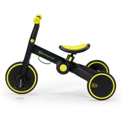 BICICLETA DE ECHILIBRU / TRICICLETA KINDERKRAFT 4TRIKE, BLACK VOLT VIVKR4TRI00BLK0000