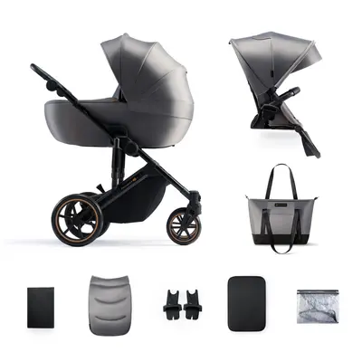CARUCIOR 2 IN 1 KINDERKRAFT PRIME 2, SHADOW GREY VIVKSPRIM02GRY2000