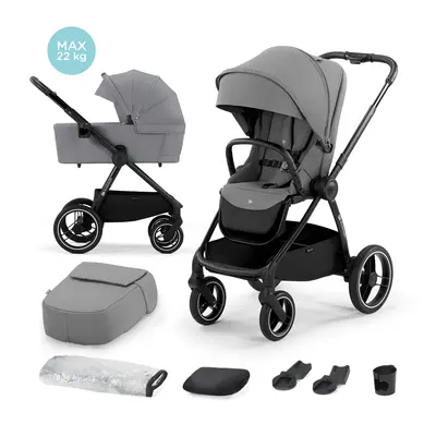 CARUCIOR KINDERKRAFT NEA, 2 IN 1, PLATINUM GREY VIVKSNEA000GRY2000