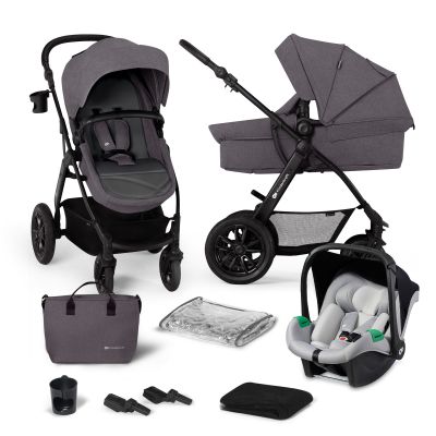 CARUCIOR MULTIFUNCTIONAL KINDERKRAFT XMOOV, 3 IN 1, DARK GREY VIVKSXMOV00DGR3000