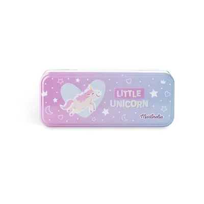 MARTINELIA LITTLE UNICORN TRUSA DE MACHIAJ IN CUTIE DE METAL CU 3 COMPARTIMENTE VIVMar26103
