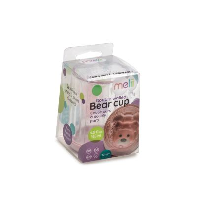 PAHAR COPII DESIGN INTERIOR URS, 145 ML, MELII, ROZ VIVML13510