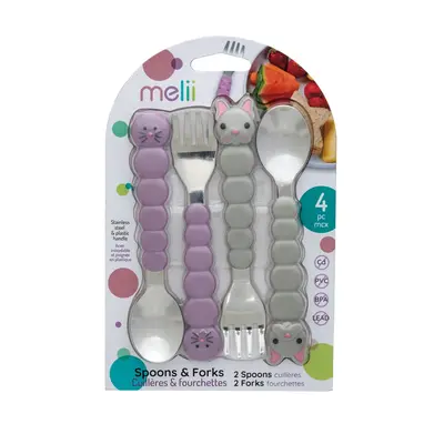 SET 4 TACAMURI COLORATE, MELII, MODEL PISICA&BULLDOG VIVML15900