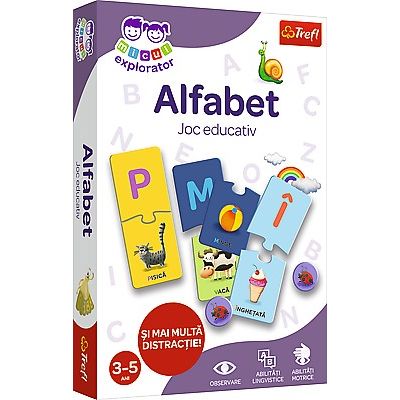 JOC EDUCATIV ALFABETUL MICUL EXPLORATOR VIV01980